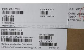 Lenovo 5CB1H56955 COVER Upper Case ASM_SWS L82RJ NFP AG