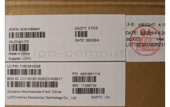 Lenovo 5CB1H68491 COVER Upper Case ASM_EURO ENG L82RD SGWH