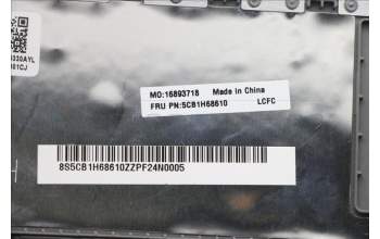 Lenovo 5CB1H68610 COVER Upper Case ASM_ENG L82R3 CG_NFP