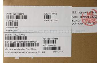 Lenovo 5CB1H68619 COVER Upper Case ASM_KOR L82R3 CG_NFP