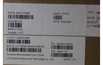 Lenovo 5CB1H70486 COVER Upper Case ASM_NORDIC L82R4 NFPAB