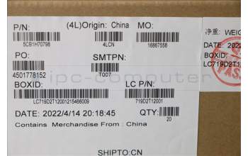 Lenovo 5CB1H70798 COVER Strip Cover L 82SV GLASS