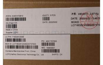 Lenovo 5CB1H70810 COVER Upper Case ASM_GER L82SV CG