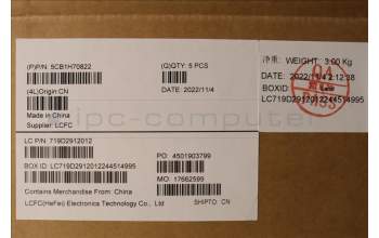 Lenovo 5CB1H70822 COVER Upper Case ASM_RUS L82SV CG