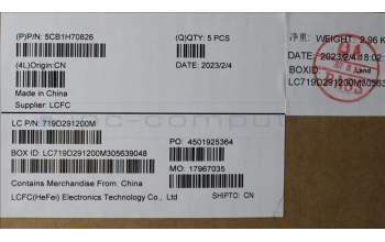 Lenovo 5CB1H70826 COVER Upper Case ASM_TC L82SV CG