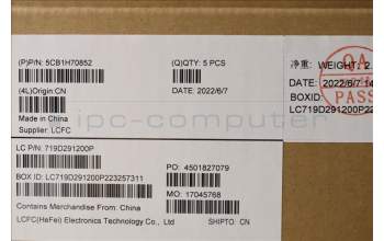 Lenovo 5CB1H70852 COVER Upper Case ASM_NORDIC L82SV SG