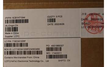 Lenovo 5CB1H71044 COVER Upper Case ASM_BUL L82RG SG W/WH