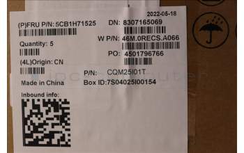 Lenovo 5CB1H71525 COVER Upper Case ASM_SWS W 82R9 SG