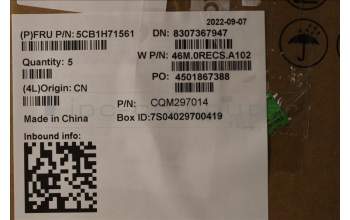 Lenovo 5CB1H71561 COVER Upper Case ASM_BUL W 82R9 CG BL