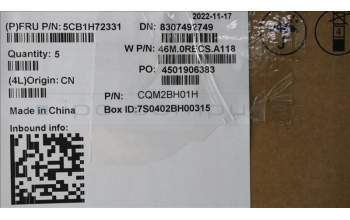 Lenovo 5CB1H72331 COVER Upper Case ASM_FRA W 82R9 CG