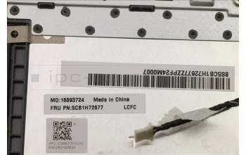 Lenovo 5CB1H72677 COVER Upper Case ASM_ENG L82RM AG_FP_BL
