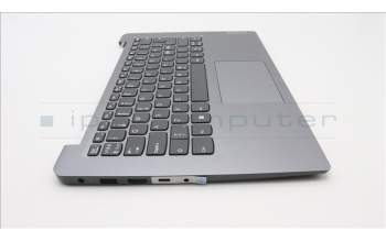 Lenovo 5CB1H72723 C-Cover with keyboard,Nordic,Arctic Grey,Non_FingerPrint
