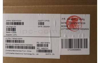 Lenovo 5CB1H72727 COVER Upper Case ASM_SWS L82RM AG_NFP