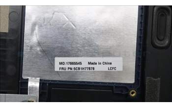 Lenovo 5CB1H77878 COVER Upper Case ASM_SPA L82RK FP AB BL