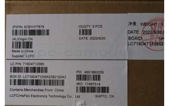 Lenovo 5CB1H77879 COVER Upper Case ASM_SWS L82RK FP AB BL