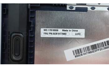 Lenovo 5CB1H77883 COVER Upper Case ASM_UKE L82RK FP AB BL