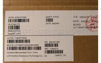 Lenovo 5CB1H77935 COVER Upper Case ASM_KOR L82RK FP AG BL