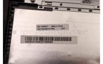 Lenovo 5CB1H77948 COVER Upper Case ASM_USA ENG L82RKFPAGBL