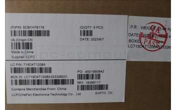 Lenovo 5CB1H78178 COVER Upper Case ASM_TC L82RK FP MB N