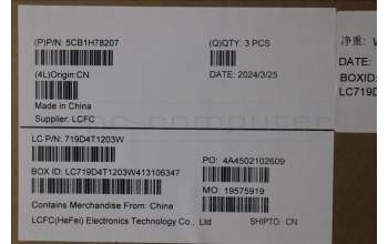 Lenovo 5CB1H78207 COVER Upper Case ASM_FRA/ARAL82RKNFPABBL