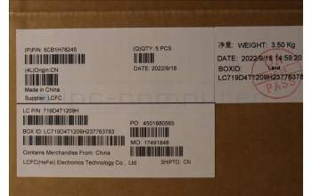 Lenovo 5CB1H78245 COVER Upper Case ASM_ARA L82RK NFP AB N