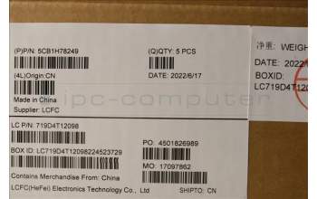 Lenovo 5CB1H78249 COVER Upper Case ASM_HUN L82RK NFP AB N