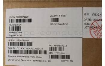 Lenovo 5CB1H78329 COVER Upper Case ASM_CZE/SLKL82RKNFPMBBL