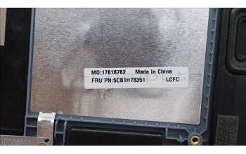 Lenovo 5CB1H78351 COVER Upper Case ASM_SPA L82RK NFP MB BL
