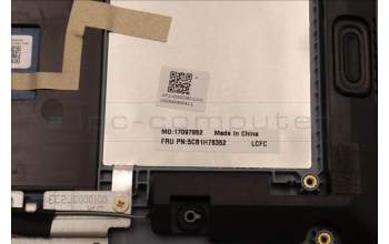 Lenovo 5CB1H78352 COVER Upper Case ASM_SWS L82RK NFP MB BL