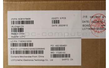 Lenovo 5CB1H78406 COVER Upper Case ASM_HUN L82RE CG WH