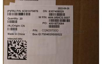 Lenovo 5CB1H79876 COVER LCD Cover W 82R7 AL CG 2.8K