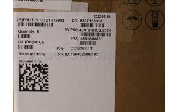 Lenovo 5CB1H79903 COVER Upper Case ASM_EURO ENGW82R7 SG BL