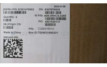 Lenovo 5CB1H79952 COVER Upper Case ASM_RUS W 82R7 CG BL