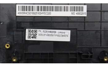Lenovo 5CB1H80058 COVER Upper Case ASM_SWS W 82R7 SB