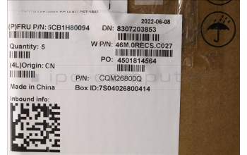 Lenovo 5CB1H80094 COVER Upper Case ASM_HUN W 82RA SG