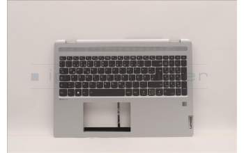 Lenovo 5CB1H80120 C-Cover with keyboard,German,Cloud Grey