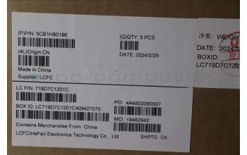 Lenovo 5CB1H80186 COVER UpperCaseASM_EURO ENGL82TUIG_IMR