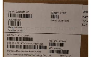 Lenovo 5CB1H80187 COVER Upper Case ASM_ENG L82TU IG_IMR