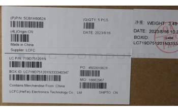 Lenovo 5CB1H80624 COVER Upper Case ASM_UKE L82TV IG_IMR