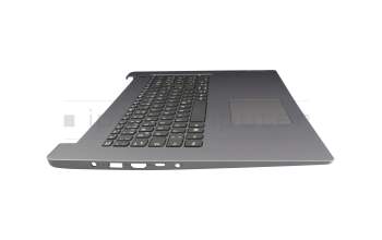 5CB1H80740 original Lenovo clavier incl. topcase DE (allemand) noir/gris avec rétro-éclairage