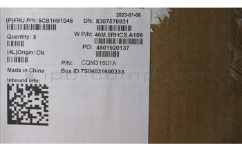 Lenovo 5CB1H81046 COVER Upper Case ASM_RUS W 82R8 CG