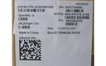 Lenovo 5CB1H81065 COVER Upper Case ASM_UKR W 82R8 CG