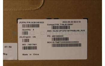 Lenovo 5CB1H81623 COVER UpperCaseASM_RUS C82SH StoBL