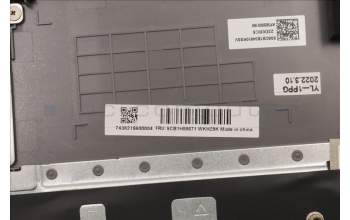 Lenovo 5CB1H88671 COVER Upper Case ASM_EURO ENG C21DL MGBL