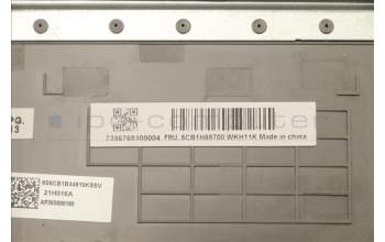 Lenovo 5CB1H88700 COVER Upper Case ASM_USA ENG C21DL MGBL