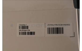 Lenovo 5CB1H92902 COVER Upper Case ASM_SWS H 82SK CLGY DIS