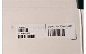 Lenovo 5CB1H95470 COVER Upper Case ASM_ENG H 82SK STGY UMA