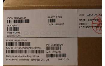 Lenovo 5CB1J00224 COVER UpperCaseASM_FRA/ENGL82SFFPABBL_ML