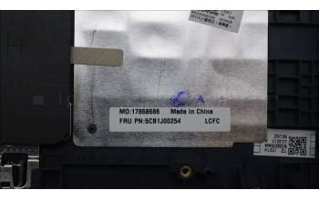 Lenovo 5CB1J00254 COVER Upper Case ASM_FRAL82SFFP_AB_BL_PC