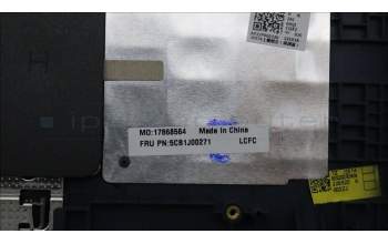 Lenovo 5CB1J00271 COVER Upper Case ASM_SPAL82SFFP_AB_BL_PC